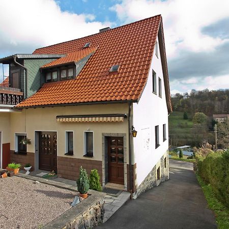 Lovely Holiday Home In The Thuringian Forest With Roof Terrace And Great View Bad Liebenstein Eksteriør bilde