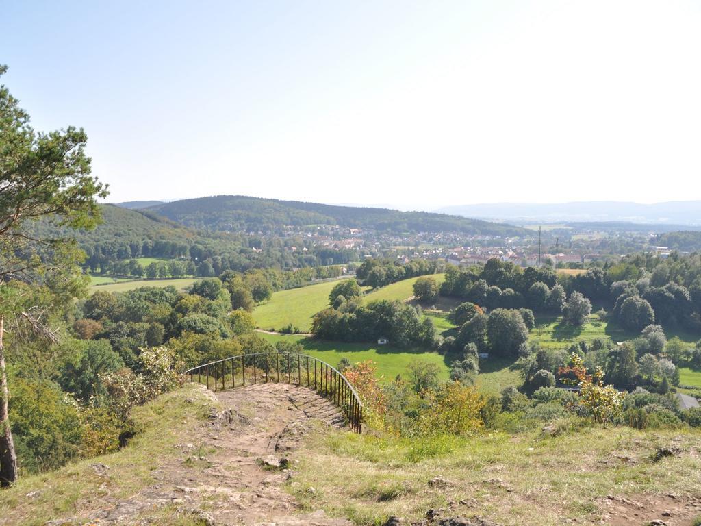Lovely Holiday Home In The Thuringian Forest With Roof Terrace And Great View Bad Liebenstein Eksteriør bilde