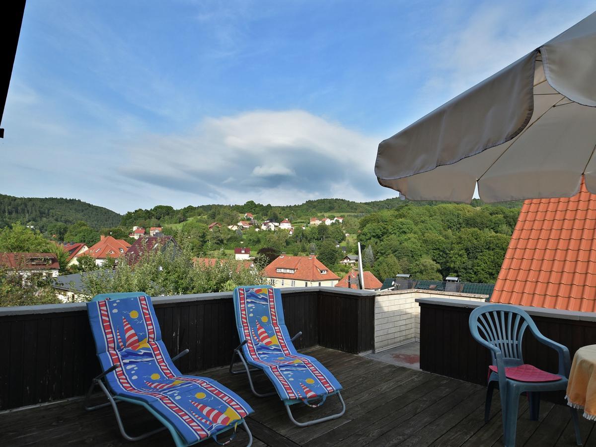 Lovely Holiday Home In The Thuringian Forest With Roof Terrace And Great View Bad Liebenstein Eksteriør bilde